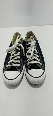 Converse Chuck Taylor All Star Low Top Black Women's Size 7 M9166